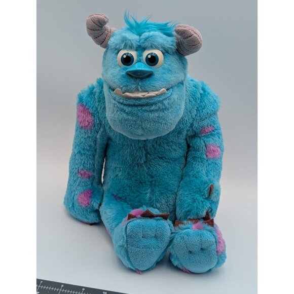 Monsters University Sully Talking Plush Scare Pal Spin Master Works Sulley - Picture 1 of 10